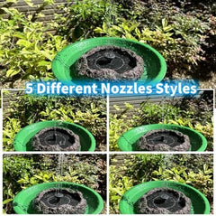Solar Bird Bath Fountains High Efficiency Panels Birdbath Fountain 5 Spray Types