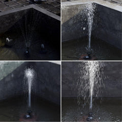 Solar Power Panel Landscape Fountain Water Pump