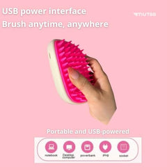 Steam Pet Brush for Shedding & Grooming