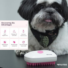 Steam Pet Brush for Shedding & Grooming