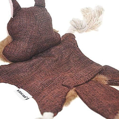 Sturdy Squirrel Interactive Pet Toy Rope Knots Puppy Chew Teething Toys