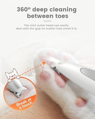 Ultra-Low Noise Dog Clippers for Grooming