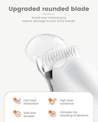 Ultra-Low Noise Dog Clippers for Grooming