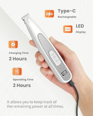 Ultra-Low Noise Dog Clippers for Grooming