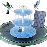 Upgraded DIY Solar Fountain Detachable for Bird Bath