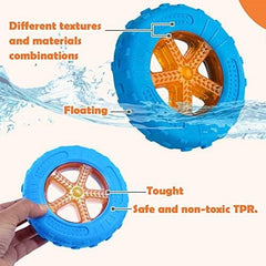 Wheel Floating Toys for Interactive Fetch & Play