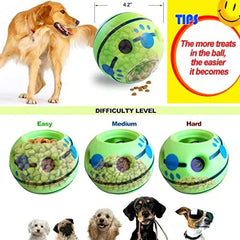 Wobble Giggle Ball Treat Toy