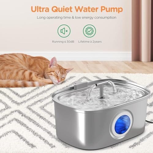 108oz/3.2L Automatic Pet Water Fountain