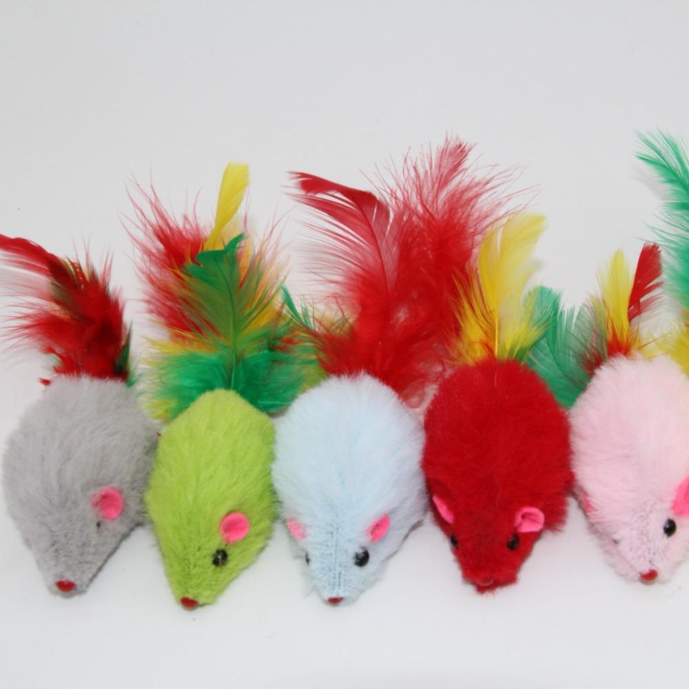 10pcs Cats Mice Toys