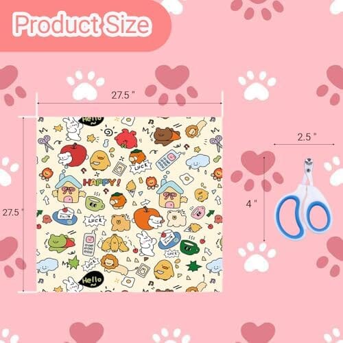27.5" Cat Grooming Wrap for Cutting Nails