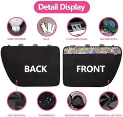 2PCS Car Door Protector for Dogs Pet Car Door