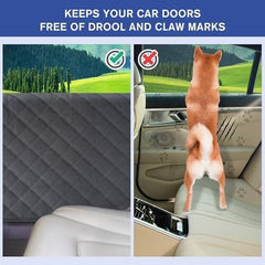 2pcs Dog Car Door Protector from Dog Scratching