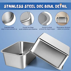 3 Gallons Extra Large Dog Water Bowl for Large Dogs