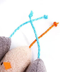 3 Pack  Cat Toy Interactive Toy Plush Mouse Shaped Toy