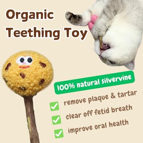 4 Pack Catnip & Silvervine Lollipops