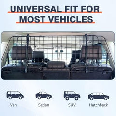 Adjustable Dog Car Barrier for SUVs, Vehicles, and Cars