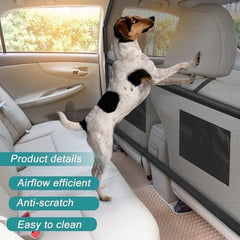 Adventure Car Front Seat Barrier, Adjustable Seat Divider for Dogs