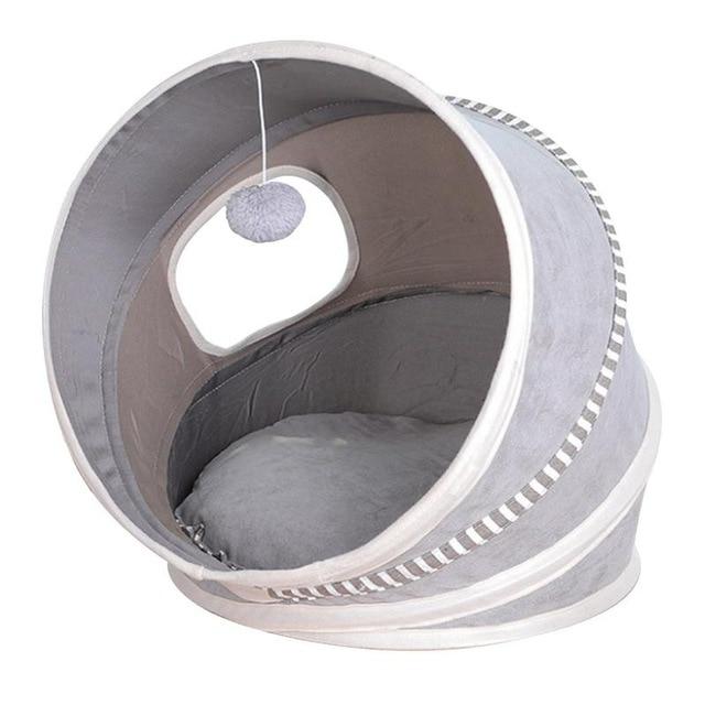 Cat Bed Nest with Hair Ball