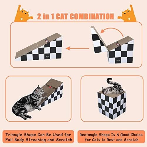 Cat Scratching Board with Ball