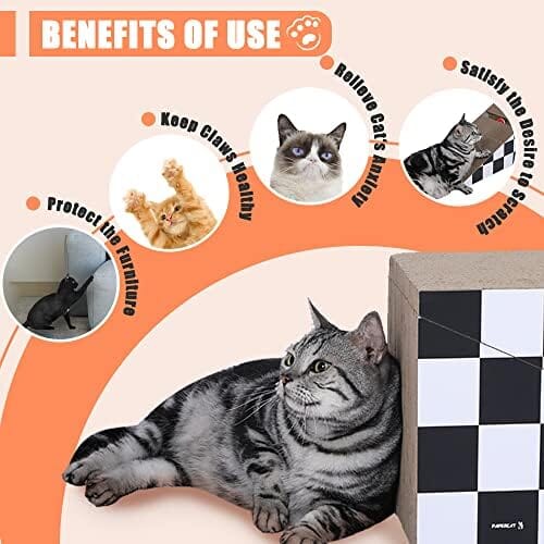 Cat Scratching Board with Ball