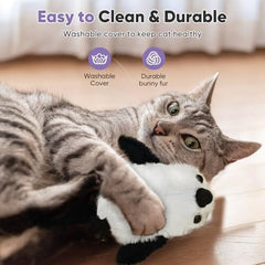 Cat Toys Flapping Bird with Catnip for Bored Indoor Adult Cat