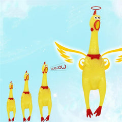 Chicken Squeaky Dog Toy
