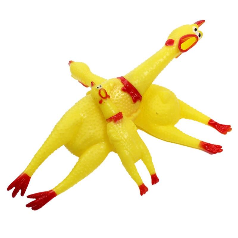 Chicken Squeaky Dog Toy