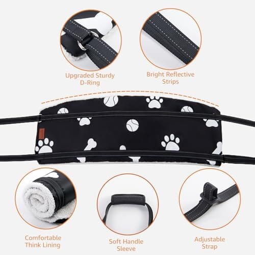 Comfortable Leg Support Assistance for Elderly Dogs with Hip