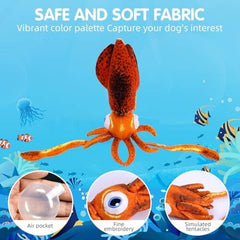 Cuttlefish Plush Dog Toy