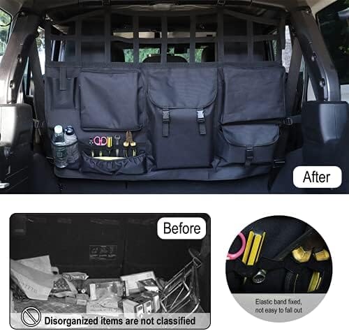 Dog Barrier Trunk Cargo Organizer Storage Accessories