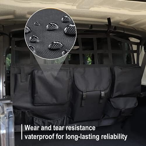 Dog Barrier Trunk Cargo Organizer Storage Accessories