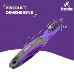 Dog Brush for Tangles and Knots for Long and Short Haired Dogs