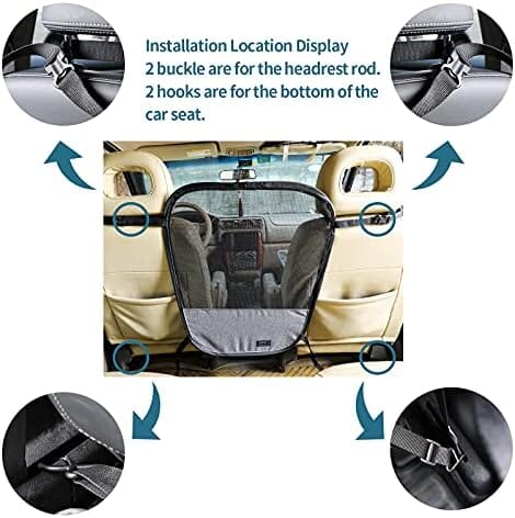 Dog Car Barrier Vehicle Pet Barrier