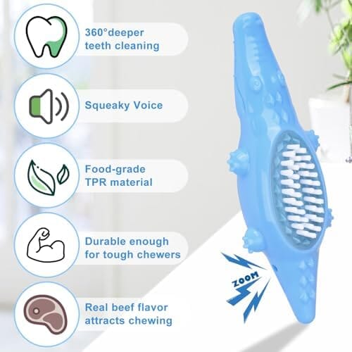 Dog Chew Toys Dog Toothbrush Stick Teeth Cleaning Brush