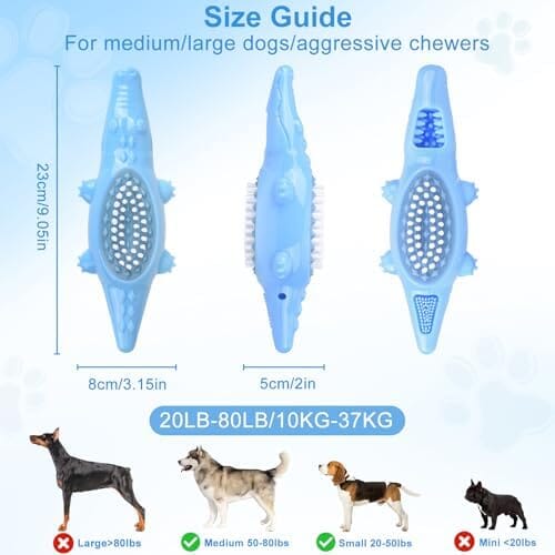 Dog Chew Toys Dog Toothbrush Stick Teeth Cleaning Brush