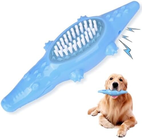 Dog Chew Toys Dog Toothbrush Stick Teeth Cleaning Brush