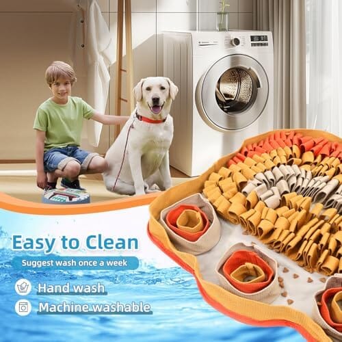 Dog Puzzle Toys for Training and Stress Relief Encourages Natural Foraging Skills