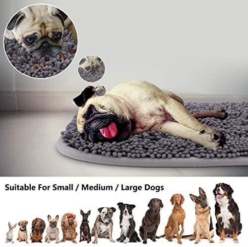 Dog Sniffing Interactive Feeding Game Boredom