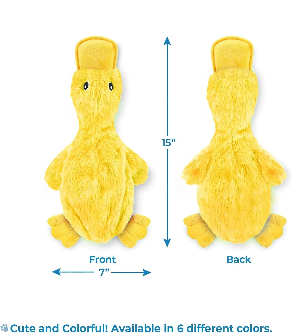 Duck Crinkle Dog Toy