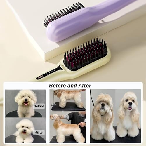 Electric Pet Hair Styling Beauty Comb
