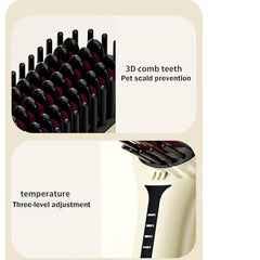 Electric Pet Hair Styling Beauty Comb