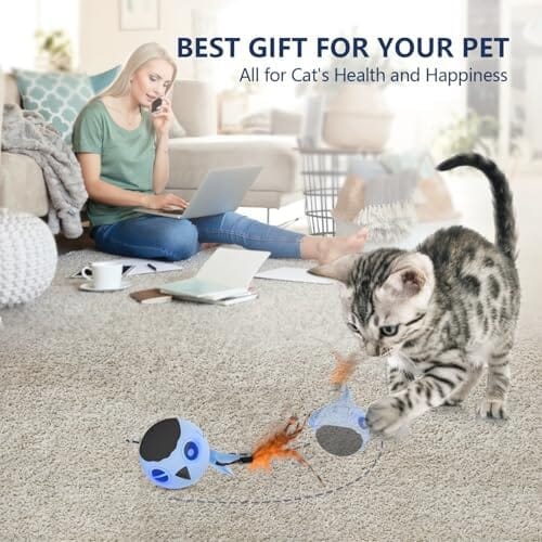 Fast Rolling Motion Activated Chirping Stimulating Light