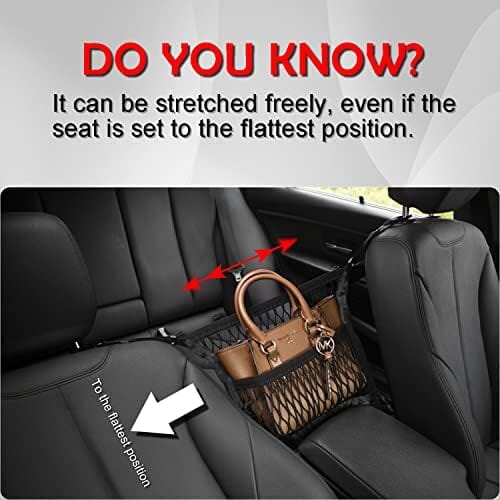 Handbag Holder of 3 Layers Mesh Net Pocket Bag
