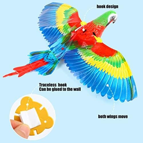Hanging Spinning Simulation Bird with Light Sound for Indoor Ceiling