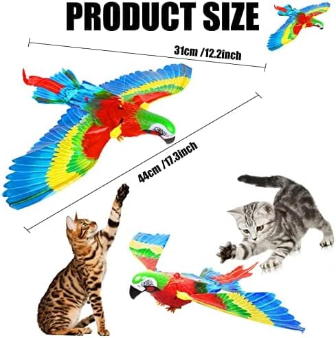 Hanging Spinning Simulation Bird with Light Sound for Indoor Ceiling