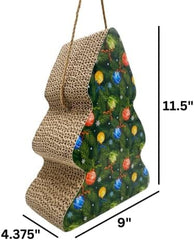 Holiday Themed Scratcher Pad with Catnip