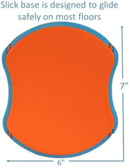 Indoor Super Slider Dog Self Fetch Squeaker Toy