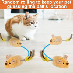 Interactive Cat Toy Mouse Moving Toys for Indoor Cats