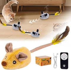 Interactive Cat Toy Mouse Moving Toys for Indoor Cats