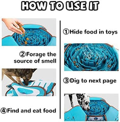 Interactive Dog Enrichment Games for Boredom Encourage Natural Foraging Skills